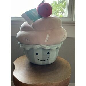 NWT Pillowfort Cupcake Buddy Kids Throw Pillow Plush Stuffy Birthday Gift Large